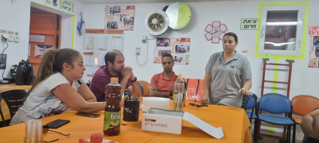 מתנדבי סניף ערד התאספו למפגש מתנדבים